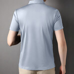 Solid Polo // Light Blue (XL)