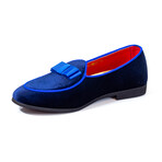Exclusive Designer Dress Shoes // Navy Blue (Euro: 44)