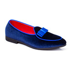 Exclusive Designer Dress Shoes // Navy Blue (Euro: 46)