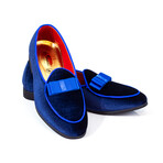 Exclusive Designer Dress Shoes // Navy Blue (Euro: 41)