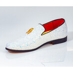 Exclusive Designer Dress Shoes // Shiny White (Euro: 47)