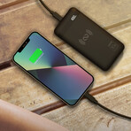 10,000mAh | PowerBolt Wireless Fast Charge Power Bank with MFi Lightning Port