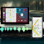 Portable 9-inch touchscreen Apple Carplay and Android Auto,