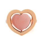 Mimi Milano // 18K Rose Gold Rose Quartzite Cocktail Ring // Ring Size: 5 // New
