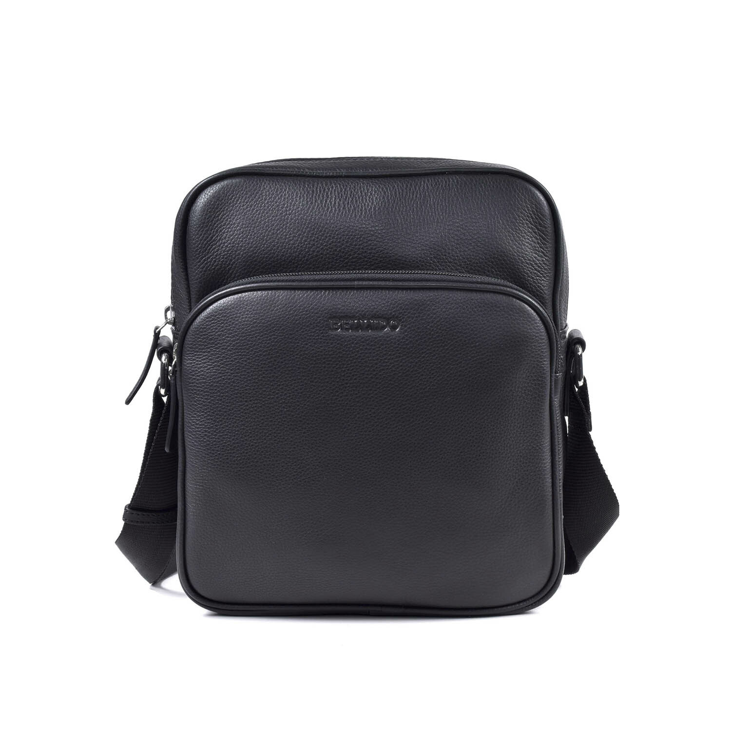 Bag // Medium Size // Leather // Black - Miguel Bellido Genuine Leather ...