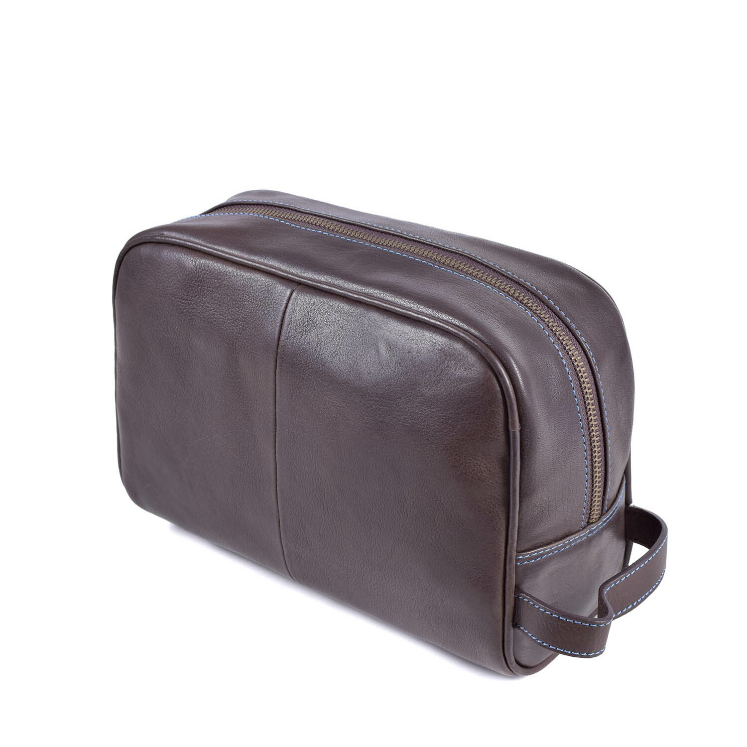 Toilet Bag // Leather // Brown - Miguel Bellido Genuine Leather Bags ...