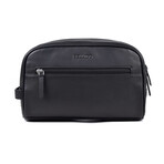 Toilet Bag // Leather // Black