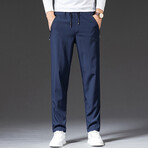 The Track Pant I // Straight Fit // Navy Blue (XL)