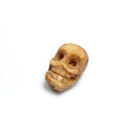 Small Tibetan Bone Skull Bead #1 // 17th-18th Century AD