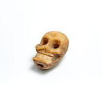 Small Tibetan Bone Skull Bead // 17th-18th Century AD