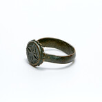 Medieval Ring With Cross // 9th-14th century AD