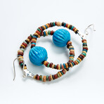 Gorgeous Ancient Egyptian Bead Earrings // Beads 1570-525 BC