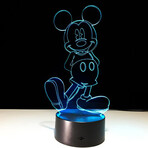 3D Light Disney // Mickey Mouse