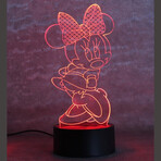 3D Light Disney // Minnie Mouse