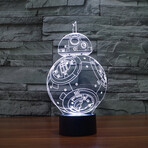3D Light Star Wars // BB8