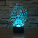 3D Light Star Wars // Millennium Falcon