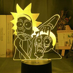 3D Light Rick & Morty