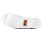 36's Croc Leather Laceless Low Top Sneaker // Cognac (US: 7)