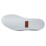 36'S Laceless Low Top // White Croco (US: 7)