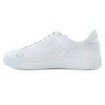 36'S Laceless Low Top // White Grainy (US: 9.5)