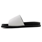 18'S  Slide Sandal // White (US: 10.5)