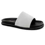 18'S  Slide Sandal // White (US: 11.5)