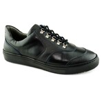101'S  Leather Low Top // Black (US: 9.5)