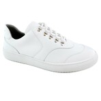 101'S  Leather Low Top // White (US: 11.5)