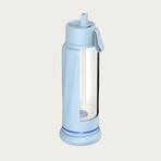 The WaterH Smart Bottle // Seashell Blue