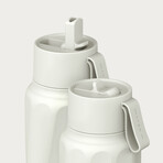 The WaterH Smart Bottle // Ivory White