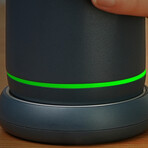 The WaterH Smart Bottle // Magnetite Blue