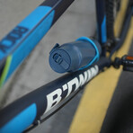 The WaterH Smart Bottle // Magnetite Blue