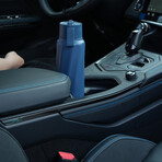 The WaterH Smart Bottle // Magnetite Blue