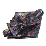 Bow Tie And Hanky Set // Rainbow Swirls