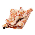 Bow Tie And Hanky Set // Orange Cream Paisley