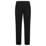 2-Piece Velvet Birdseye Lapel Double-Breasted Slim-Fit Tuxedo With Performance Stretch Pants // Black (R-36-R)