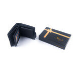 Plain Leather Wallet // Black