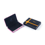 Metal Business Card Holder // Pink