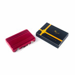 Metal Business Card Holder // Red