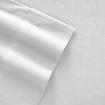 Micro Flannel® Solid Sheet sets // White (Twin)