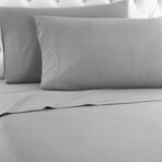 Micro Flannel® Solid Sheet sets// GreyStone (Twin)