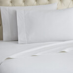 Micro Flannel® Solid Sheet sets // White (Twin)