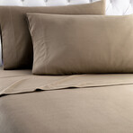 Micro Flannel® Solid Sheet sets //Hazelnut (Twin)