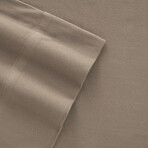 Micro Flannel® Solid Sheet sets //Hazelnut (Twin)