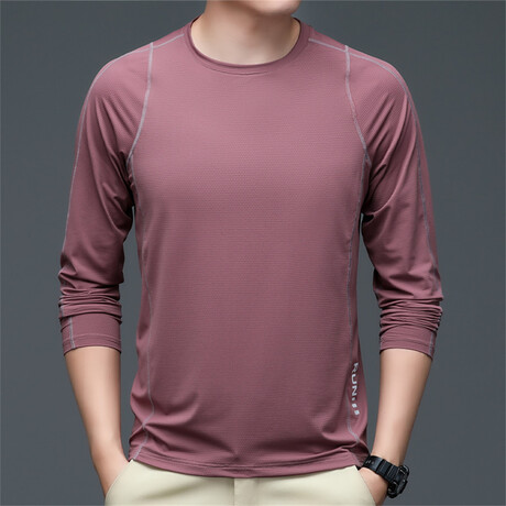 Back Strip Crew // Dark Red (XS)