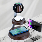 Multidevice Wireless Charger // Walnut