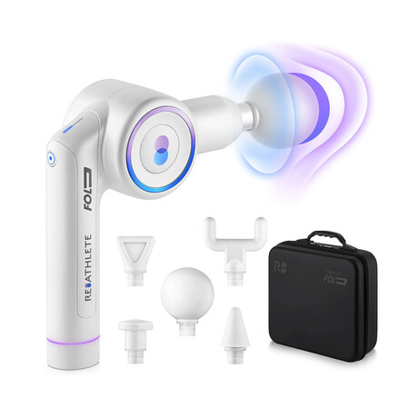 FOLD Percussive Massager // White