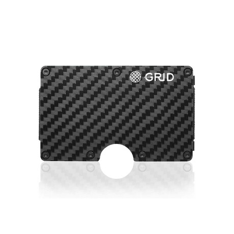 GRID Wallet // Carbon Fiber + SMRTKey