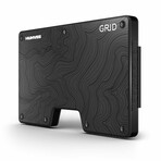 GRID Wallet // Black Humvee Aluminum Wallet + SMRTKey