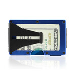 GRID Wallet // Blue Aluminum + SMRTKey